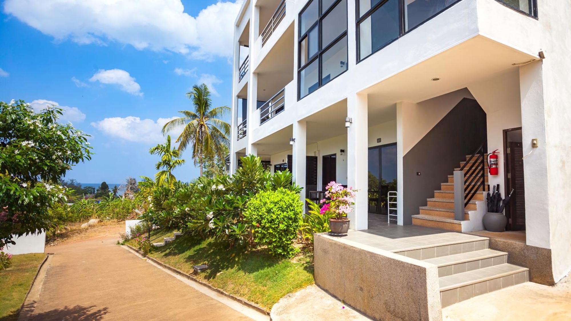 Ko Lanta ホワイト フラワー ランタアパートホテル エクステリア 写真